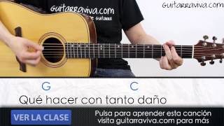 Acordes de CERO de DANI MARTIN guitarra tutorial cover [upl. by Sandstrom152]