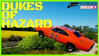 FORZA HORIZON 4 GAMEPLAY Dukes of hazard style Buildcustomisationrace [upl. by Anaidni]