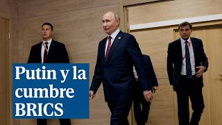 Líderes mundiales se reúnen en la cumbre de los BRICS liderada por Putin [upl. by Ayikat665]