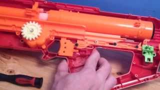 Nerf Mega Centurion Mods and Range Test [upl. by Yekcin642]