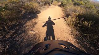 Cowles Mountain Mesa Trail Upper mountain bike [upl. by Collbaith]