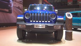 Jeep Wrangler JL Unlimited Sahara 20 Turbo 272 hp AT 4x4 2019 Exterior and Interior [upl. by Reseda]