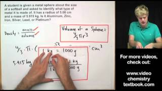 Advanced Density Problem 3 [upl. by Aruol]