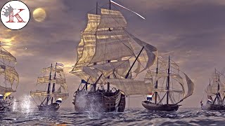 An Epic Sea Battle Napoleon Total War 2v2 [upl. by Francisca]