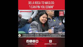 Dela Rosa to Maslog quotI can pin you downquot [upl. by Cadman]