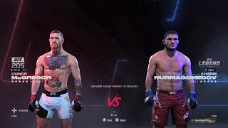 UFC 5 CONOR MCGREGOR VS KHABIB [upl. by Kelcie]