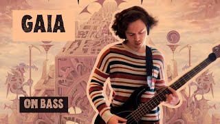 King Gizzard and the Lizard Wizard  Gaia Bass Cover [upl. by Irrok146]