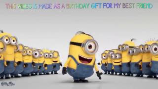 MINIONS  HAPPY BIRTHDAY  NSYNC [upl. by Basset]