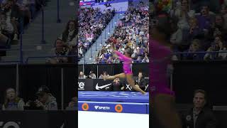 Simone Biles Slow Motion Vault Core Hydration Classic 2024 [upl. by Lacy975]