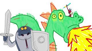 NEW ZIG AND SHARKO  Knights amp Dragons SEASON 4 New episodes  Cartoon Collection for kids HD [upl. by Nyloc]