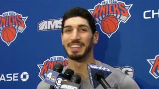 Kanter to LeBron quotWe already got a King and its Kristaps Porzingisquot [upl. by Carpio985]