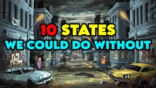 Top 10 States That Don’t Matter But Somehow Exist Anyway [upl. by Godard731]