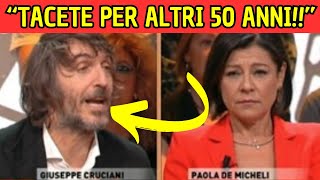 SCOPPIA IL DRAMMA POLITICOCRUCIANI MASSACRA DE MICHELI LA VERITA SCOMODA CHE IL PD NON VUOLE [upl. by Sedruol]