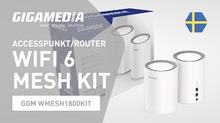 AccesspunktRouter Wifi 6 Meshkit [upl. by Nedle]