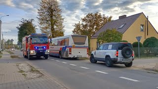 POŻAR LINII Alarmowo GBARt i GCBA z JRG Chodzież [upl. by Cathyleen860]