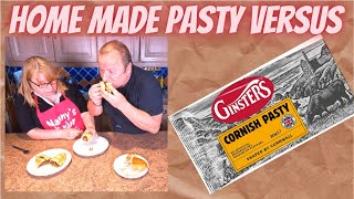 Home Cooked Pasties Versus Ginsters [upl. by Javed]