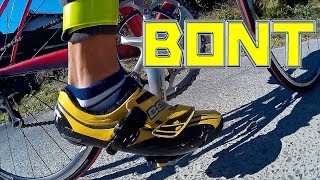 僕が使っているビンディングシューズ！BONT Aone [upl. by Niddala358]