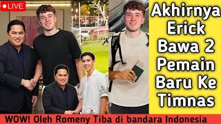 Timnas Indonesia Kedatangan 2 Pemain Baru Yang Siap di Naturalisasi [upl. by Ramey]