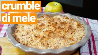 Crumble di mele ricetta del dessert autunnale perfetto [upl. by Yentyrb]