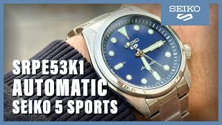 Unboxing The Seiko 5 Sports SRPE53K1 [upl. by Ellehsyt]