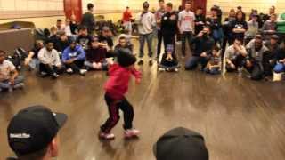 Bgirl Terra vs Bgirl Eddie Final Break the Shire U16 [upl. by Atiuqes]