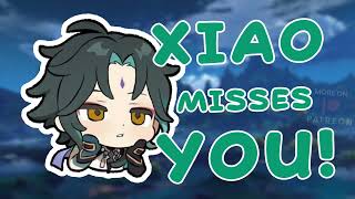 ASMR M4M Xiao misses you 💚Genshin ImpactKissesWholesome [upl. by Agace]