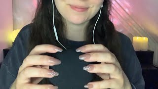 ASMR Mic Scratching with Foam Cover  Minimal Whispering [upl. by Lalitta]