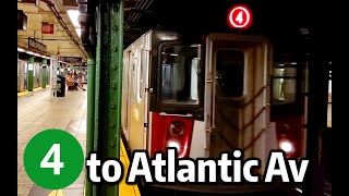 ⁴ᴷ⁶⁰ 4 Trains Terminating at Atlantic Avenue  Barclays Center [upl. by Flor842]