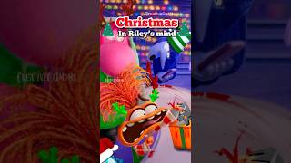 Christmas gone WRONG in Inside Out🤫 shorts art disney creative [upl. by Atteyek]