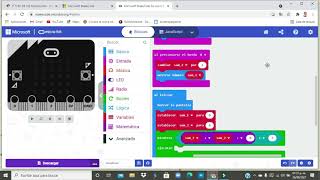 Utilizando operadores en microbit sumas y divisiones [upl. by Llerdna]