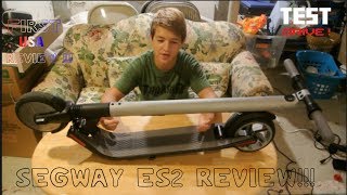 Ninebot ES2 by Segway REVIEW AND TEST DRIVE [upl. by Atsyrk342]