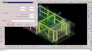 Advance Steel Lesson 17Create elevations and plan views [upl. by Monk130]