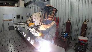 AR500 Steel Target Plate Welding [upl. by Wolsky816]