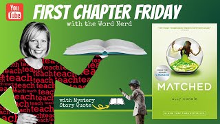 Matched Chapter 1  Middle Grade Dystopian Read Aloud for First Chapter Friday [upl. by Okoy]