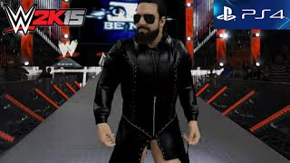 WWE 2K15 PS4 Damian Mizdow Entrance  Community Creations [upl. by Nnylsaj]