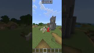 Minecraft sad iron golem shorts Tech gaming [upl. by Brandes766]