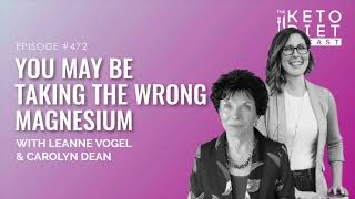 You May be Taking the Wrong Magnesium with Dr Carolyn Dean [upl. by Ilam]