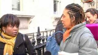 MANIFESTATION DES ANTILLAIS DE LONDRES  RFO GUADELOUPE  VOX AFRICA TV [upl. by Malan551]