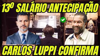 13º Salário ANTECIPADO em 2024 CONFIRMADO AGORA pelo Ministro Carlos Lupi [upl. by Ethelyn]