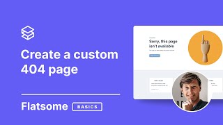 How to Setup a Custom 404 Page in Flatsome Tutorial [upl. by Web]