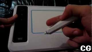 Обзор аксессуара на Wii uDraw Game Tablet RUS HD [upl. by Anikat]