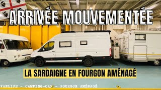 ARRIVÉE MOUVEMENTÉE EN SARDAIGNE  VANLIFE  FAMILLE NOMADE  CAMPING CAR  FOURGON AMÉNAGÉ [upl. by Krutz]