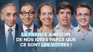 Eric Zemmour  La France a besoin de nos idées parce que ce sont les vôtres [upl. by Marillin]