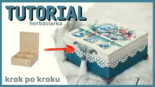 Herbaciarka z imbryczkiem  DIY tutorial [upl. by Aldric137]