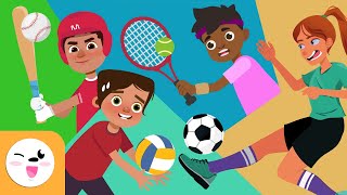 DEPORTES para niños  FÚTBOL VOLEIBOL TENIS y BÉISBOL  Reglas básicas  Recopilación [upl. by Hickie]