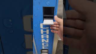 How to Clean Your Change Machine Money is so Dirty shorts laundromat [upl. by Katt]