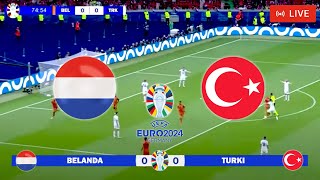 🔴 LIVE RCTI BELANDA VS TURKI  ROUND OF 8 PIALA EURO 2024 [upl. by Edyth]