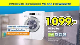 EURONICS Angebot  Miele Waschmaschine WWE767WPS [upl. by Sices]