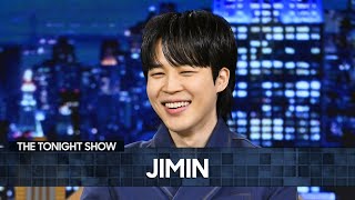 BTSs Jimin Talks About His Solo Album Face and Teaches Jimmy How to Dance  The Tonight Show [upl. by Rebmac]