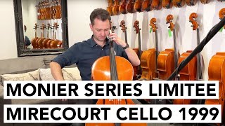 French Cello Labelled Moinier Series Limitee 1999 Mirecourt [upl. by Eanil514]